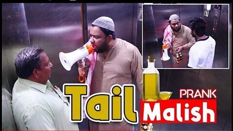 Funny tail seller molish in lift 🤣 #viral #prankvideos