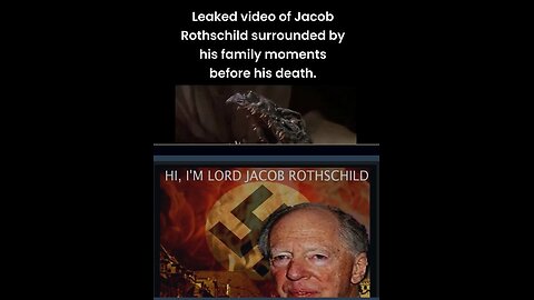 LEAKED VIDEO of JACOB ROTHSCHILD BEFORE HIS DEATH - ON THE WAY TO HIS OVERLORD🔥in HELL 🔥