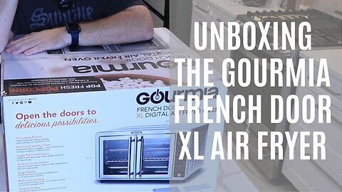 Gourmia XL Air Fryer Unboxing/Demo!
