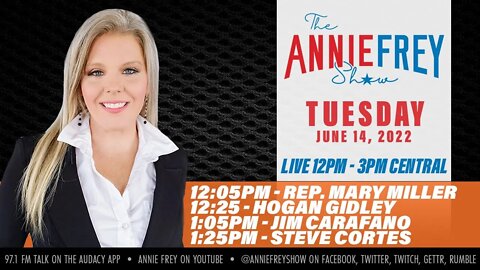 Presidential decline, J6 Hearing postponed, Poor communication • Annie Frey Show 6/14/22