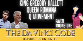KING GREGORY HALLET & QUEEN ROMANA W/ RAVEN MOONSTONE