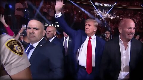 Stars Unite with Trump at UFC 290: A Night of Unexpected Allies