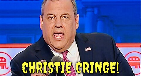 Chris Christie Gives a CRINGEY MESSAGE TO TRUMP during Debate Tonight