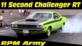 11 Second Dodge Challenger RT Drag Racing