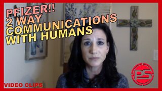 PFIZER: THEIR PRODUCTS HAVE 2 WAY COMMUNICATIONS CAPABILITIES WITH HUMANS