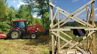 Building deer tower SOLO, Kentucky Land, Tractor work & More! Kapper Outdoors Rural Livelihood!