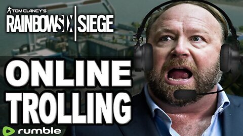 Alex Jones Plays Rainbow Six: Siege (Soundboard Trolling)