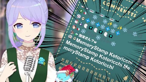 [ENG SUB] vtuber utakata memory keeps giggling over stamp comment