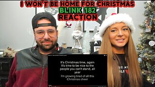 Blink 182 - I Won't Be Home For Christmas | REACTION / CHRISTMAS / BREAKDOWN ! Real & Unedited