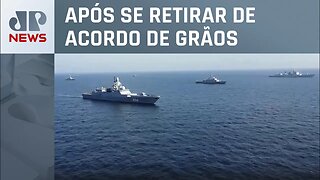 Rússia diz que navios em direção à Ucrânia podem ser alvos de ataque