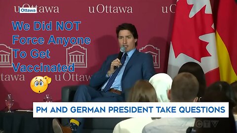Justin Trudeau Says We Did NOT Force Anyone To Get Vaccinated While Taking A Shot At Flat Earthers