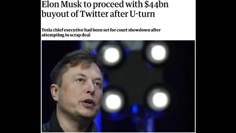 Elon musk to proceed with Twitter Purchase