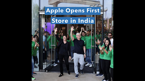 Apple Inc. opened its first flagship store in India April 19, 2023