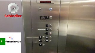 Schindler 330A Hydraulic Elevator @ Copley Place Mall - Boston, Massachusetts