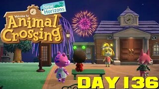 Animal Crossing: New Horizons Day 136 - Nintendo Switch Gameplay 😎Benjamillion