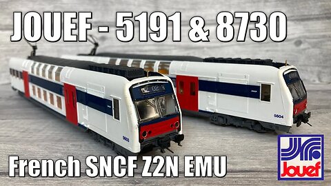 Jouef French SNCF Z2N Electric Multiple Unit HO Scale | 5191 & 8730