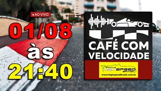 CAFÉ COM VELOCIDADE | Outra obra prima de Verstappen em mais uma vergonha da Ferrari | Ao Vivo