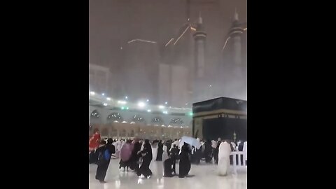 Dangerous Rain In Makkah Today
