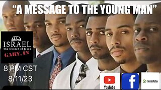 A MESSAGE TO THE YOUNG MAN