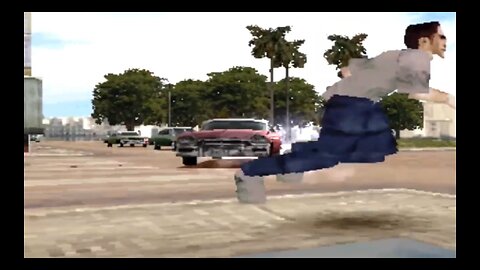 High speed chase of a 1958 Dodge Coronet car in Havana Cuba in the game Driver 2 - Part 1