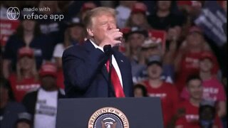 Donald Trump Drinking Water Meme!