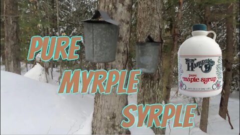 Making Pure New Hampshire Maple Syrup | Part One