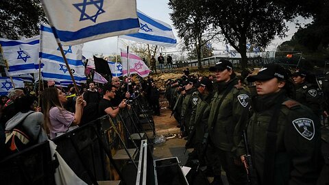 Jerusalem / Israel - Right-wing protesters rally - 27.03.2023 #Protest