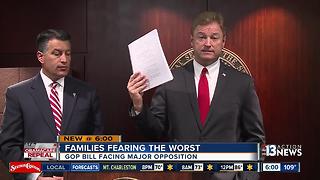 Sen. Heller denounces GOP health care plan