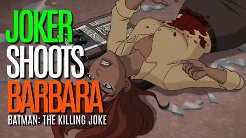 Joker BRUTALLY Paralyzes Barbara Gordon | Batman The Killing Joke