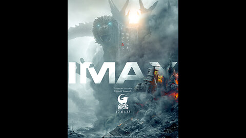 Godzilla Surfaces From the Abyss in the Latest MINUS ONE IMAX Poster, Endorsing U.S. Release