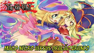 Yu Gi Oh Master Duel Ranked - Deck de mago negro versus deck de dragão negro