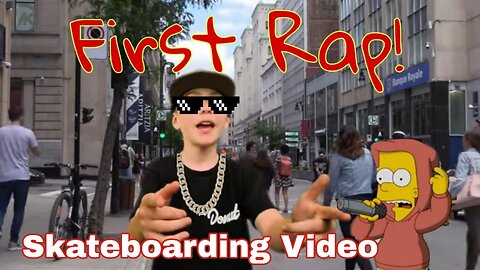 My Son Wrote his 1st Rap at 12 years old (Skate Rap Video)