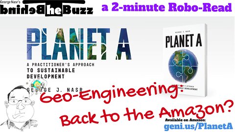 Geo-Engineering: Back to the Amazon