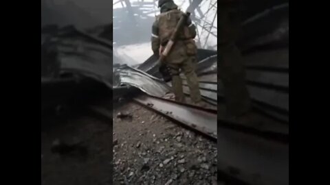 Chechen SOBR & DNR Fighting On The Territory Of MMK "Ilyich" In Mariupol