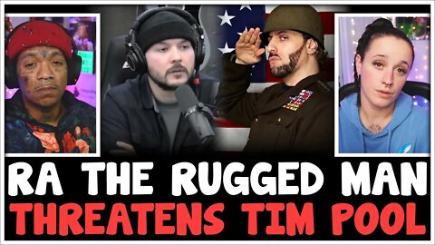 R.A. THE RUGGED MAN makes a FOOL OF HIMSELF and GETS TOUGH with Tim Pool! | The Flawdcast