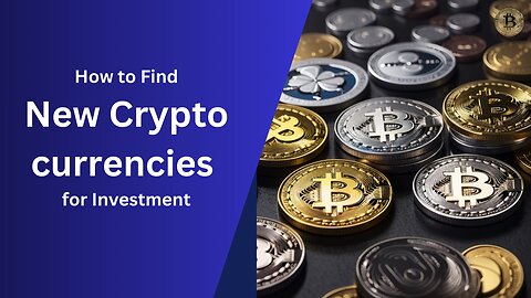 How to Find New Cryptocurrencies| where to find new crypto coins