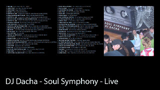 DJ Dacha - Soul Symphony - Live