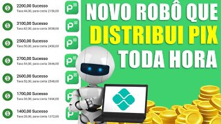 Novo RÔBO DO PIX Distribui R$900 Toda Hora e Já Pode Sacar (Ganhar Dinheiro Online)