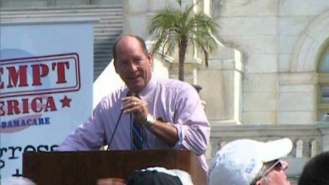 Rep Ted Yoho R FL at the Exempt Ameirca Rally
