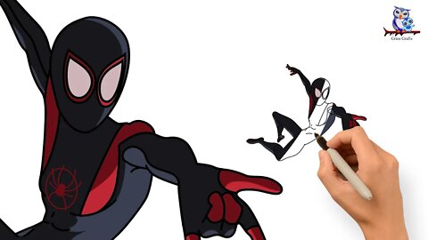 How To Draw Spider-Man Across The Spider-Verse - Tutorial