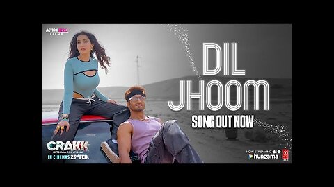 CRAKK- Dil Jhoom (Song) - Vidyut Jammwal - Nora Fatehi - Vishal Mishra - Shreya Ghoshal - Tanishk