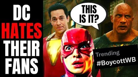 Warner Bros DESTROYED For Pathetic DC SDCC Appearance, Silence About Ezra | DC Hates Their Fans