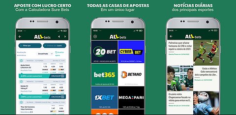 All bets - O App de Apostas mais completo do Brasil com Dicas, Cursos, Promoções e Notícias!