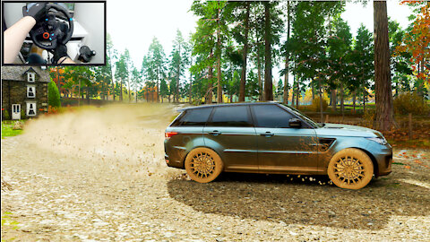 Forza Horizon - Range Rover - SVR SPORT | Logitech g29 steering wheel + shifter gameplay HD