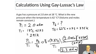 Guy Lussac’s Law Theory and Guy Lussac’s Law Problems Solved