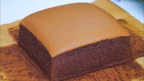 My family keeps asking me to make it! Chocolate Castella Cake Recipe