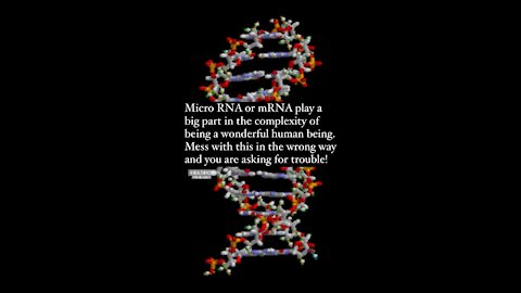 If you mess with your mRNA you are asking for trouble
