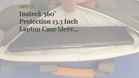 Inateck 360° Protection 13.3 Inch Laptop Case Sleeve Compatible with MacBook Pro 14 M1 2021, Ch...