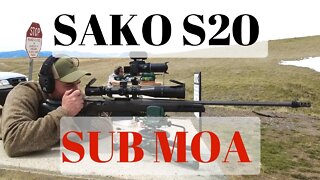 Best Budget Takedown Rifle | Sako S20 Precision Bolt-Action Centerfire Rifle