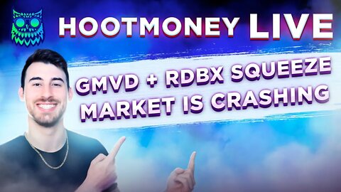 🔴 LIVE -- RDBX AND GMVD ARE INSANE!!! -- STOCK MARKET CRASH + TRKA SPY VIX BBIG TYDE ATER AMC GME